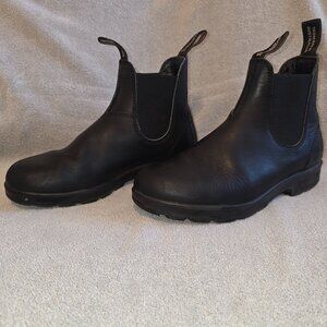 Black Chelsea boots, Size US 8/UK 5, Blundstone